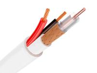 КВК-В 2х0,5 мм2 (indoor) кабель (белый) (200 м/бухта) Optimus