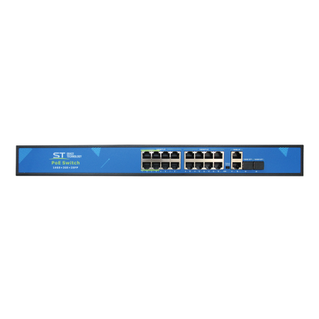 Источник питания ST-S166POE (16G/2G/2S/300W/АB/4BT) PRO